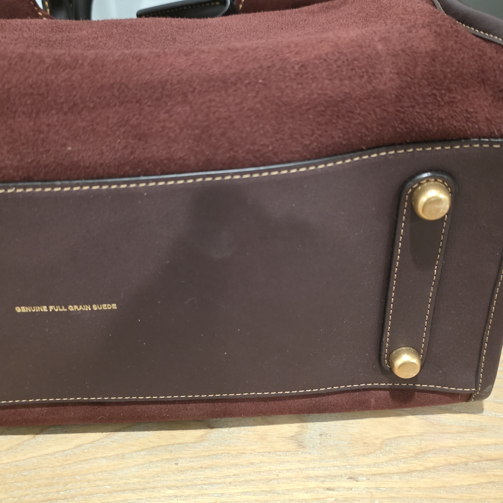 1941 COACH ROGUE 36 OXBLOOD SUEDE NEW! - Picture 7 of 12